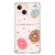 Capa para iPhone 13 6.1" Personalizada Candy Chuva de Donuts