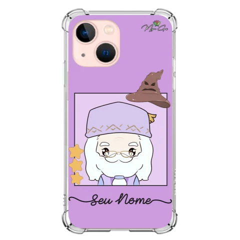 Capa para Apple iPhone 13 Mundo Mágico Sábio Mentor