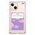 Capa para iPhone 13 mini 5.4" com Foto Momentos Lembrete