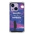 Capa para iPhone 14 6.1" Estampada Galáxia Acredite, Sonhe e Conquiste