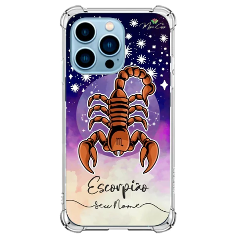Capa para Apple iPhone 14 Pro Max Signos Escorpião