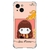 Capa para iPhone 15 6.1" Personalizada Mundo Mágico Sabedoria e Coragem