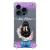 Capa para iPhone 15 Pro 6.1" Personalizada Girl Power Lilás
