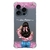 Capa para iPhone 15 Pro 6.1" Personalizada Girl Power Rosa
