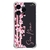 Capa para iPhone 15 Pro Max 6.7" Personalizada Flores de Cerejeira e Linhas Rosas