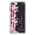 Capa para iPhone 8 Plus Personalizada Flores de Cerejeira e Linhas Rosas