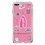 Capa para iPhone 8 Plus Personalizada BarbieCore PinkCore com Inicial