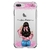 Capa para iPhone 8 Plus Personalizada Girl Power Rosa