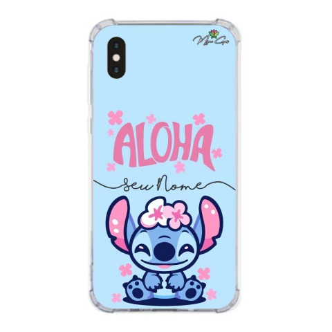 Capa para Apple iPhone X Personalizada Wish Aloha