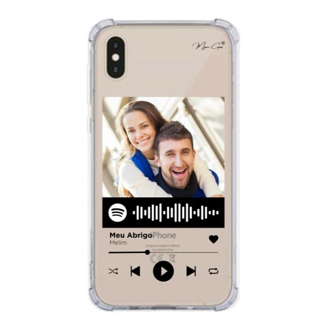 Capa para iPhone Xs com Foto Momentos Spotify