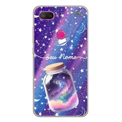 Capa para Xiaomi Mi 8 Lite Galáxia no Pote