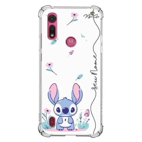 Capa para Motorola Moto E6s Personalizada Wish Flores Tropicais