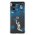 Capa para Moto Edge 40 5g Estampada Galáxia Explorando o Universo Azul
