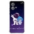Capa para Moto Edge 40 Neo Personalizada Astronauta e o Gatinho