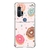 Capa para Moto Edge Plus Personalizada Candy Chuva de Donuts