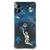 Capa para Moto G13 Estampada Galáxia Explorando o Universo Azul