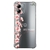 Capa para Moto G14 Personalizada Flores de Cerejeira na Vertical Transparente