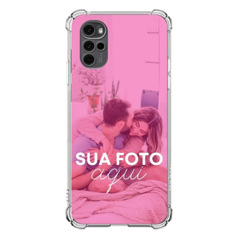Capa para Moto G22 com Foto Momentos Sua Foto