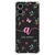 Capa para Moto G34 5g Personalizada BarbieCore Floral Rosa com Inicial