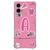 Capa para Moto G34 5g Personalizada BarbieCore PinkCore com Inicial