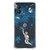 Capa para Moto G53 Estampada Galáxia Explorando o Universo Azul