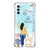 Capa para Moto G60 Personalizada Tô de Férias Girl Aventureira Amarela