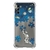 Capa para Moto G60 Estampada Galáxia Explorando o Universo Azul