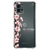 Capa para Moto G72 Personalizada Flores de Cerejeira na Vertical Transparente