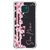 Capa para Moto G9 Play Personalizada Flores de Cerejeira e Linhas Rosas