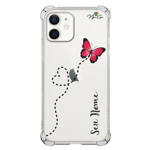 Capa para Realme Note 60 Minimalista Personalizada Rota Borboleta