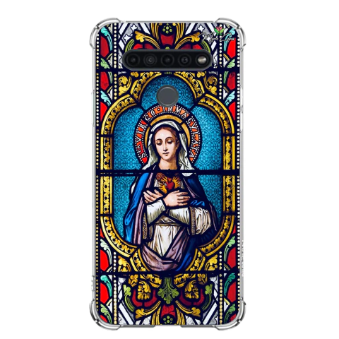 Capa para LG K41s Fé Vitrais