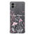 Capa para Galaxy A04 Personalizada Flores Menina Flor