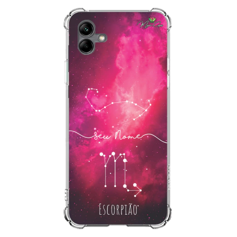 Capa para Galaxy A04 Personalizada Signos Constelação de Escorpião