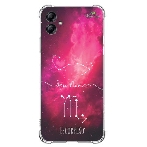 Capa para Galaxy A04e Personalizada Signos Constelação de Escorpião
