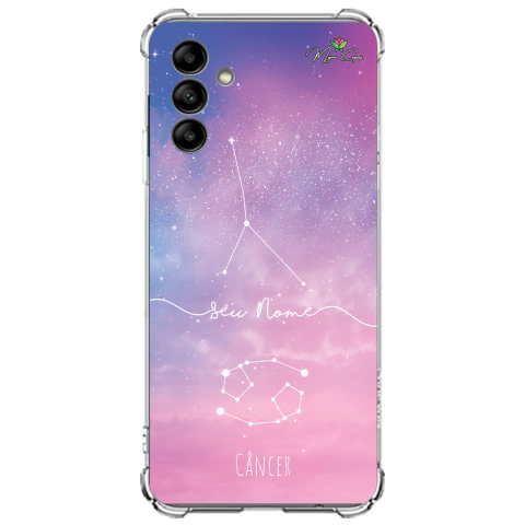 Capa para Galaxy A04s Personalizada Signos Constelação de Câncer