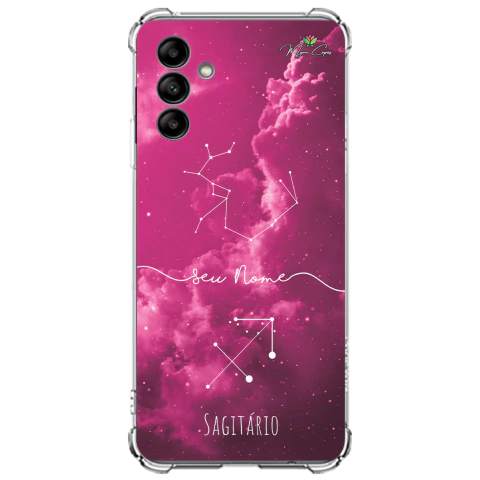 Capa para Galaxy A04s Personalizada Signos Constelação de Sagitário