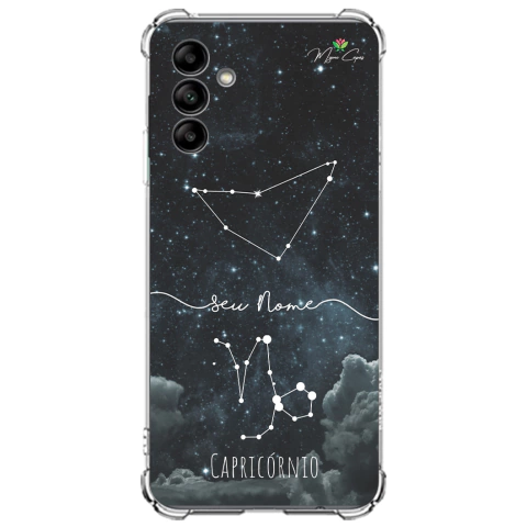 Capa para Galaxy A04s Personalizada Signos Constelação de Capricórnio