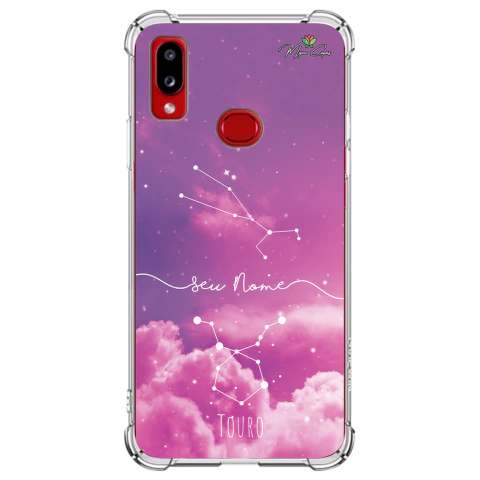 Capa para Galaxy A10s Personalizada Signos Constelação de Touro
