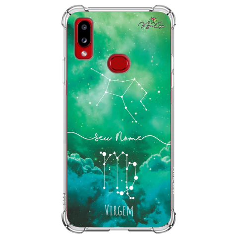 Capa para Galaxy A10s Personalizada Signos Constelação de Virgem