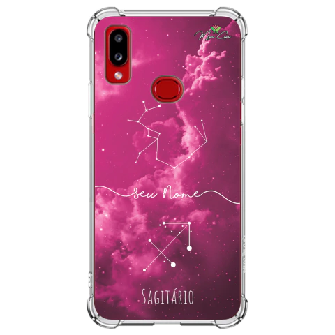 Capa para Galaxy A10s Personalizada Signos Constelação de Sagitário