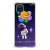 Capa para Galaxy A12 Personalizada Astronauta Balões Planetários