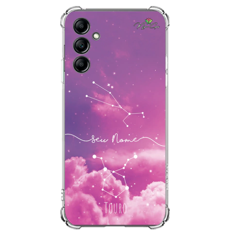 Capa para Galaxy A14 5g Personalizada Signos Constelação de Touro