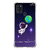 Capa para Galaxy A21s Personalizada Astronauta e o Planeta Terra