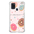 Capa para Galaxy A21s Personalizada Candy Chuva de Donuts