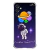 Capa para Galaxy A24 Personalizada Astronauta Balões Planetários