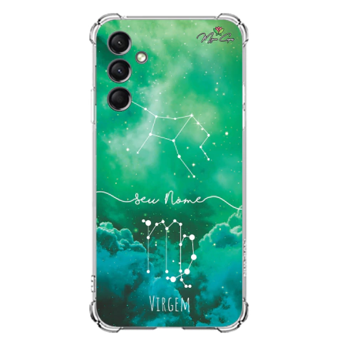 Capa para Galaxy A24 Personalizada Signos Constelação de Virgem