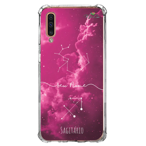 Capa para Galaxy A30s Personalizada Signos Constelação de Sagitário