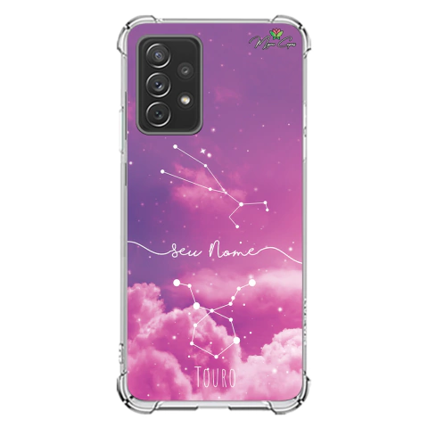 Capa para Galaxy A72 Personalizada Signos Constelação de Touro