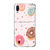 Capa para Galaxy M10 Personalizada Candy Chuva de Donuts