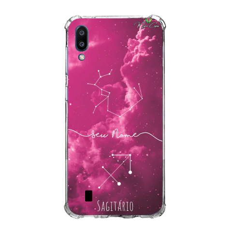 Capa para Galaxy M10 Personalizada Signos Constelação de Sagitário